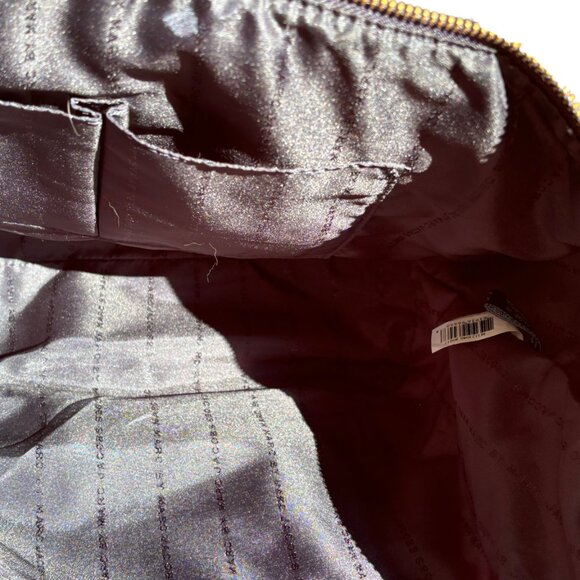 Marc by Marc Jacobs white and navy striped polka dot shoulder bag - Picture 5 of 5